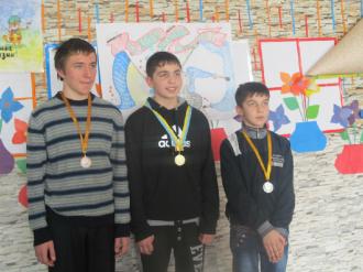 Переможці 1 місце Кирпель В. 2 місце Кирпель А. 3 місце Вінцик Р.